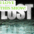 A split-screen animated icon with 'LOST' text, green and blue text overlays reading 'I LOVE THIS SHOW', 'IT'S ONE OF THE BEST', and yellow text saying 'LOST ROCKS!!!'