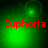 Green glowing background with red text 'Euphoria' and shifting light effects across four