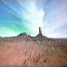 Pixelated desert landscape with buttes under a bright sky, rendered as a static buddy icon.