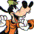 Pixelated cartoon character with orange pants, dark green shirt, and black hat in dynamic pose against white background.