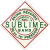 A contact sheet of two static frames showing a Sublime band logo on the left and "Original Icons .com" text on the right, both in pixelated style with green and red accents.
