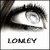 A pixelated grayscale image of a stylized eye with dark eyelashes and eyebrow, below which is the text 'LOWLEY' in blocky letters.
