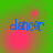 Four- shows blue 'dancer' text over green background with shifting pink circular highlights, each displaying distinct highlight positions