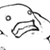 Black-and-white pixelated icon showing abstract curved lines and shapes on a white background with visible dithering and anti-aliasing artifacts.