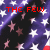 A pixelated American flag background with red text reading "THE FEW THE PROUD" and "THE MARINES" in different sections.