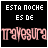 Two side-by-side pixelated text images on black backgrounds with white uppercase letters and pink lowercase text, differing only in the shade of pink used.