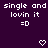 Pixelated text and symbols on a dark purple background with two identical heart shapes at the bottom.