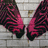A brick wall background with pink and black chevron patterns; text changes from 'FOREVER &&&' to 'ALWAYS'