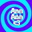 Four identical circular icons arranged in a , each with blue and purple spiral background and white text "Ann Ann" above a heart symbol