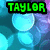 Animated pixel art featuring green text labels over a blue-purple gradient background with light circles.