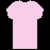 A static image shows a pink t-shirt on the left and pixelated text reading "i hope they think you're a... queer in your pink tall tee" on black background with gray rectangle.
