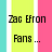 Pixelated text on a striped background with cyan, white, yellow, and pink vertical stripes.