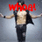 A pixelated figure with outstretched arms appears in two , each displaying distinct red text above the head
