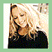 Four distinct pixelated images of a woman with long blonde hair arranged in a , each with different poses, expressions, and backgrounds