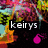 Animated icon with four text labels over a colorful abstract background featuring pink, green, and orange hues.