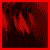 Animated contact sheet of Daredevil icon frames showing character face, text reveal, and logo animation on red background.