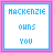 Two side-by-side pixel art frames of a buddy icon with text and colored borders, showing color variation between the left blue frame and right pink frame.