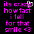 Pixelated text in bright pink on black background with a white heart symbol above the word 'crazy' and a smiley emoticon at the bottom.