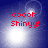 Red text 'oooh! Shiny!' appears over a blue background with a bright white light effect that shifts position across frames.