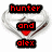Silver heart-shaped balloon with red text overlays reading 'hunter and alex', 'since 2008', and 'January 14th' across three views.