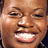 Pixelated portrait of a smiling person on left, bold black text 'FaN OF TaSiA' on bright pink background.
