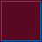 A 3x3 contact sheet of animated frames showing the phrase "I DIE without YOU" assembling across blue-outlined maroon squares with pixelated text.