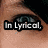 A four- of close-up eye images with overlaid text blocks, each showing a different segment of a lyrical phrase about dancing and emotion