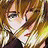 Pixelated static image of two anime-style characters in close proximity with warm color tones and visible dithering effects.