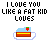 Character icons for AIM, MSN, MySpace and Yahoo