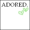 Static square icon with black text and green heart symbols on white background.
