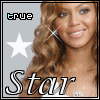 nine identical cartoon-style portraits of a woman with long curly brown hair, wearing a white top and necklace, with 'Star' text and a star symbol above her head