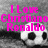 Pixelated image with bright pink text reading "I Love Cristiano Ronaldo" over a grayscale soccer ball and background.
