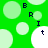 Green background with light green and white circles; dark blue letters B, R, I, t arranged in repeating pattern.
