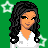 Pixel art contact sheet showing multiple frames of an animated AIM buddy icon with a green background, white stars, and text elements.