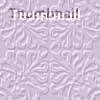 Static image with pixelated text 'Thumbnail' overlaid on a light purple patterned background featuring repeating abstract curved shapes.