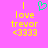 A static pixel art image with a bright pink background displays yellow text reading 'I love trevor <3333' and a green pixelated heart symbol above the text.