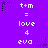 Purple background with white text and black star icons arranged in a pattern, showing repeated text elements and star positions