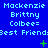 Blue background with repeated text and symbols in light blue and green, showing static pixel art layout.