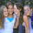A static image shows four people in a group photo on the left, with blue background and yellow text reading 'Go', 'Blue!!!', 'I <3 IS' on the right.