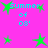 A static image with a bright pink background featuring green star shapes and cyan text reading "Summer of 08'" in multiple positions.