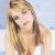 A split-frame contact sheet showing a pixelated image of a woman with long hair on the left and green text reading "Original Icons .com" on a dark background on the right.