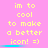Pixelated yellow text on pink background reads 'im to cool to make a better icon! =)' with cyan horizontal line beneath text, repeated in three
