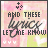 A square icon with pink and green pixelated background, featuring text 'AND THESE lyrics LET ME KNOW' in black fonts, white hearts, and small symbols.