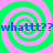 Four identical spiral patterns in green and pink with blue text reading "whattt??" repeated across the image.