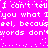 Pixelated text repeats on a bright pink background with scattered white dots and partial letter distortions.