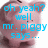 Animated pink piggy bank with blue text overlays showing sequential dialogue and a burn reaction.