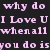 Pixelated text-based buddy icon with pinkish-purple lettering on dark background, displaying a romantic lyric across two frames of an animation.
