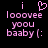 Pixelated pink text and heart symbol on black background, with one version showing a heart above the text.