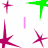 A static contact sheet frame showing a colorful star-themed icon with pink text elements on a white background, featuring multiple colored stars and partial visible text fragments.