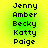 Pixelated text list on gradient background with no visible animation changes across observations.